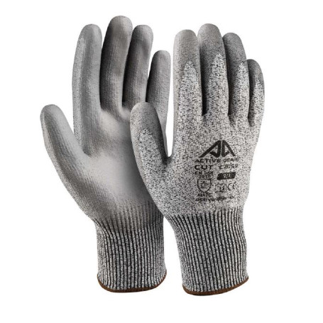 Gants gris Anti-coupures