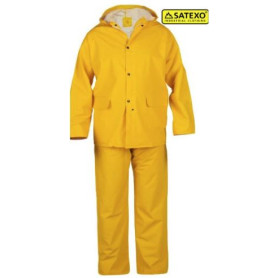 Ensemble de pluie PVC-PES Jaune