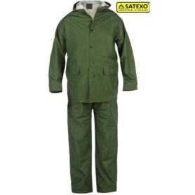 Ensemble de pluie PVC-PES Vert