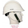 Jugulaire coton 2 pts pour casque KARA