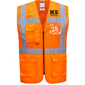 GILET HIVI EXECUTIF TRANSFERTS COEUR KS SERVICES