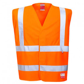 FR71 - Gilet HV antistatique et flamme résistant