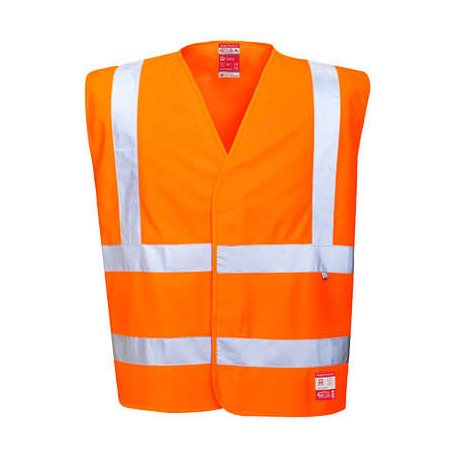 FR71 - Gilet HV antistatique et flamme résistant