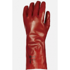 Gants PVC rouge 35cm