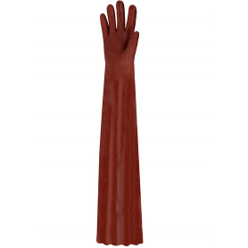 Gant P.V.C. Tout enduit 720 mm. Simple enduction.