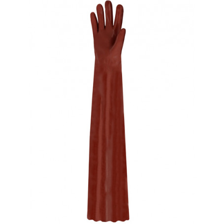 Gant P.V.C. Tout enduit 720 mm. Simple enduction.